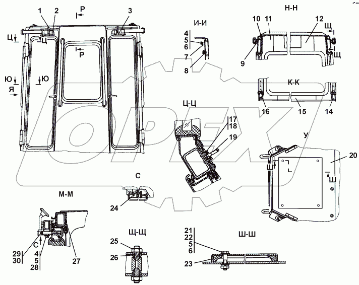 2501-59-1СП Кабина